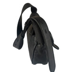 Gucci Black Leather Aphrodite GG Emblem Flap Bag