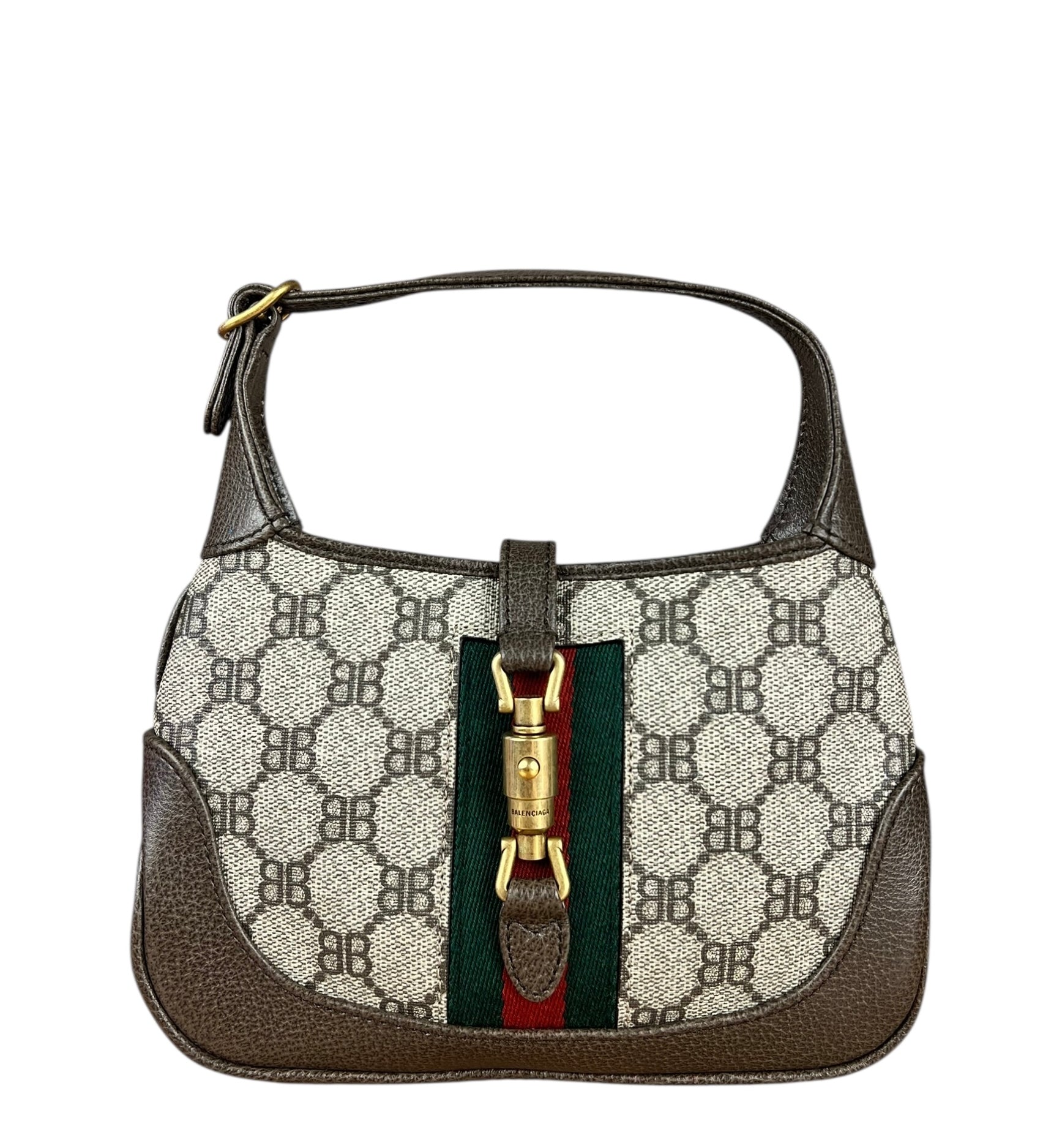 Gucci x Balenciaga BB Supreme Web Mini Jackie