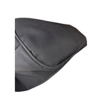Fendi Vintage Black Nylon Leather Trim FF Roll Tote Bag
