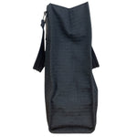 Christian Dior Vintage Black Logo Print Canvas Tote