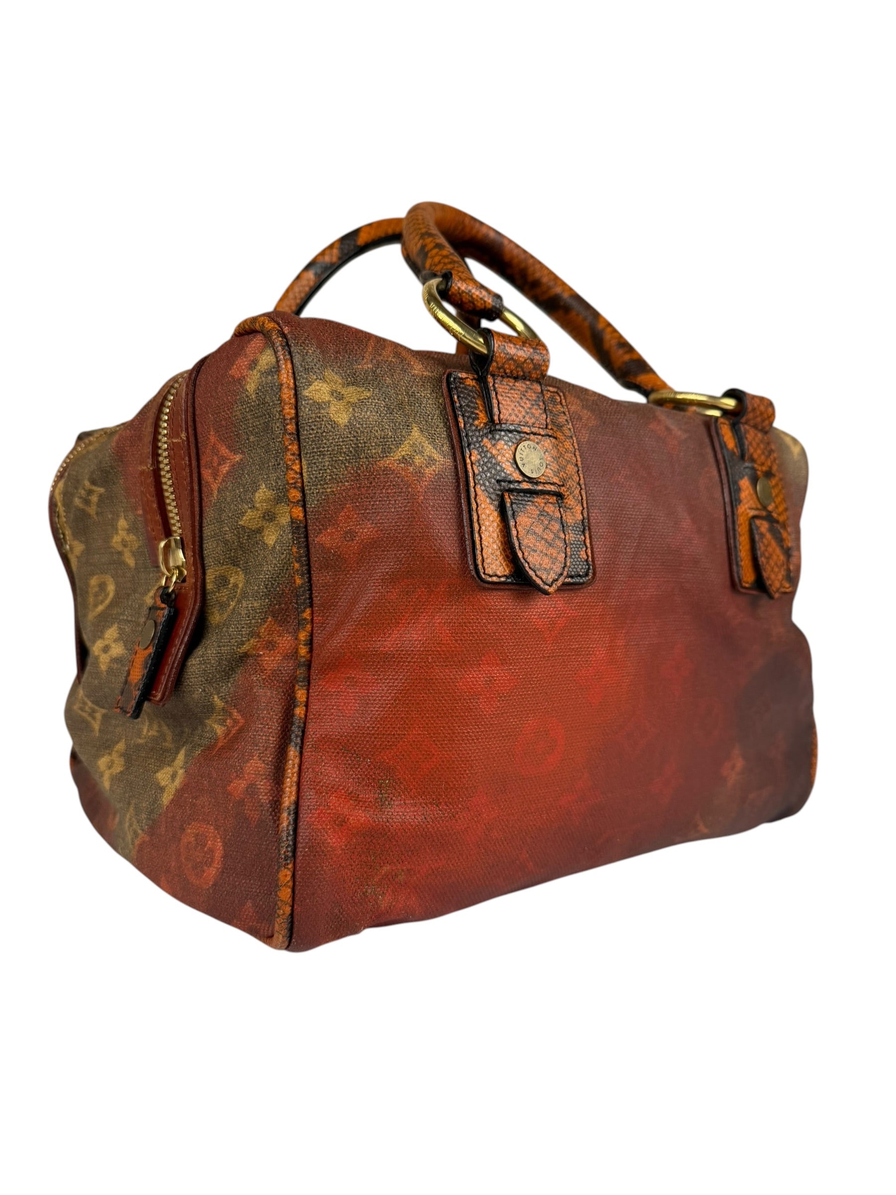 Louis Vuitton Multicolor Leather Mancrazy Jokes Handbag