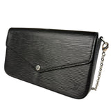 Louis Vuitton Black Epi Leather Felicie Pochette