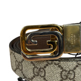 Gucci GG Buckle Belt Reversible Supreme