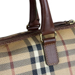 Burberry Vintage Haymarkert House Mini Boston Handbag