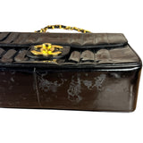 Chanel Mademoiselle Vertical Quilt Single Flap Bag 1994