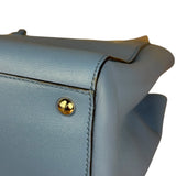 Fendi Cerulean Blue 3-Jours Silhouette Hand Bag