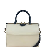 Louis Vuitton Ivory Cuir Orfevre leather Speedy Doctor 25