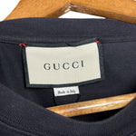 Gucci Split Logo Black Tee