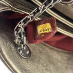 Chanel Metallic Gold Quilted Caviar Just Mademoiselle Bowling Bag 2010