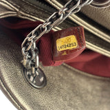Chanel Metallic Gold Quilted Caviar Just Mademoiselle Bowling Bag 2010