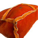 Chanel Orange Suede Shearling Patchwork Shoulder Bag 2001