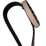 Bottega Veneta Black/Pink Intrecciato Round Around Belt Bag