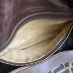 Fendi Vintage Zucca Boston Bag