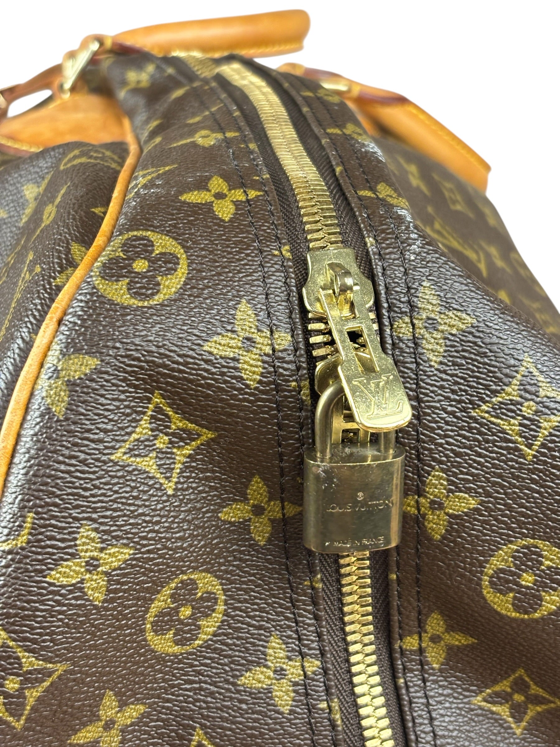 Louis Vuitton Monogram Alize Two Pouch Travel Bag