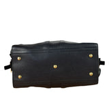 YSL Black Leather Cabas Chyc 2Way