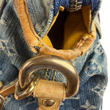 Louis Vuitton Blue Denim Monogram Neo Cabby Two-Way Bag MM