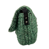 Chanel Green Tweed Easy Reissue Flap Bag 2009