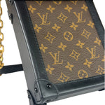 Louis Vuitton Black Monogram Vertical Trunk Pochette