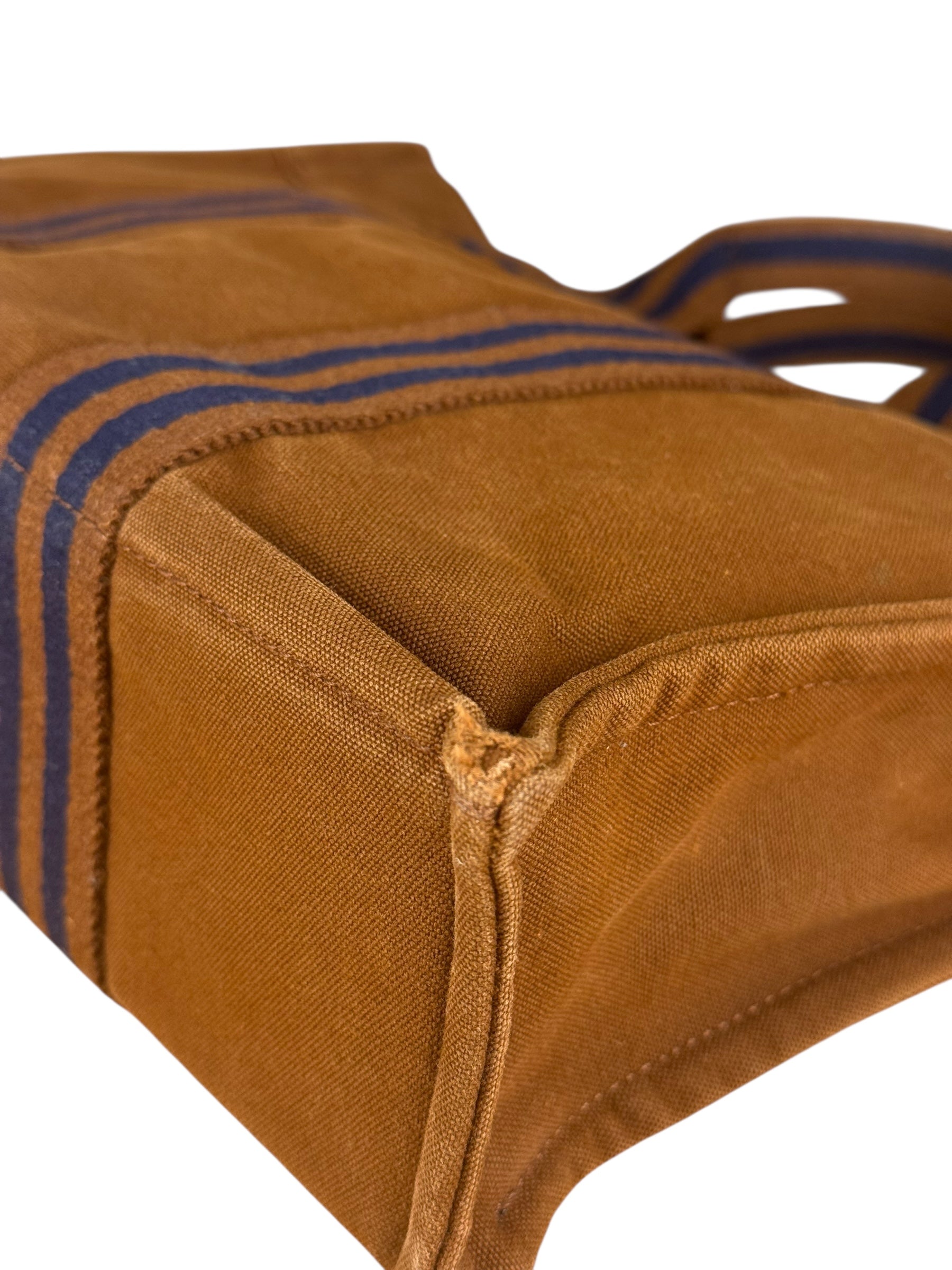 Hermes Brown Canvas Fourre Tout PM