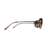 Chanel Pink Floral Frameless Sunglasses