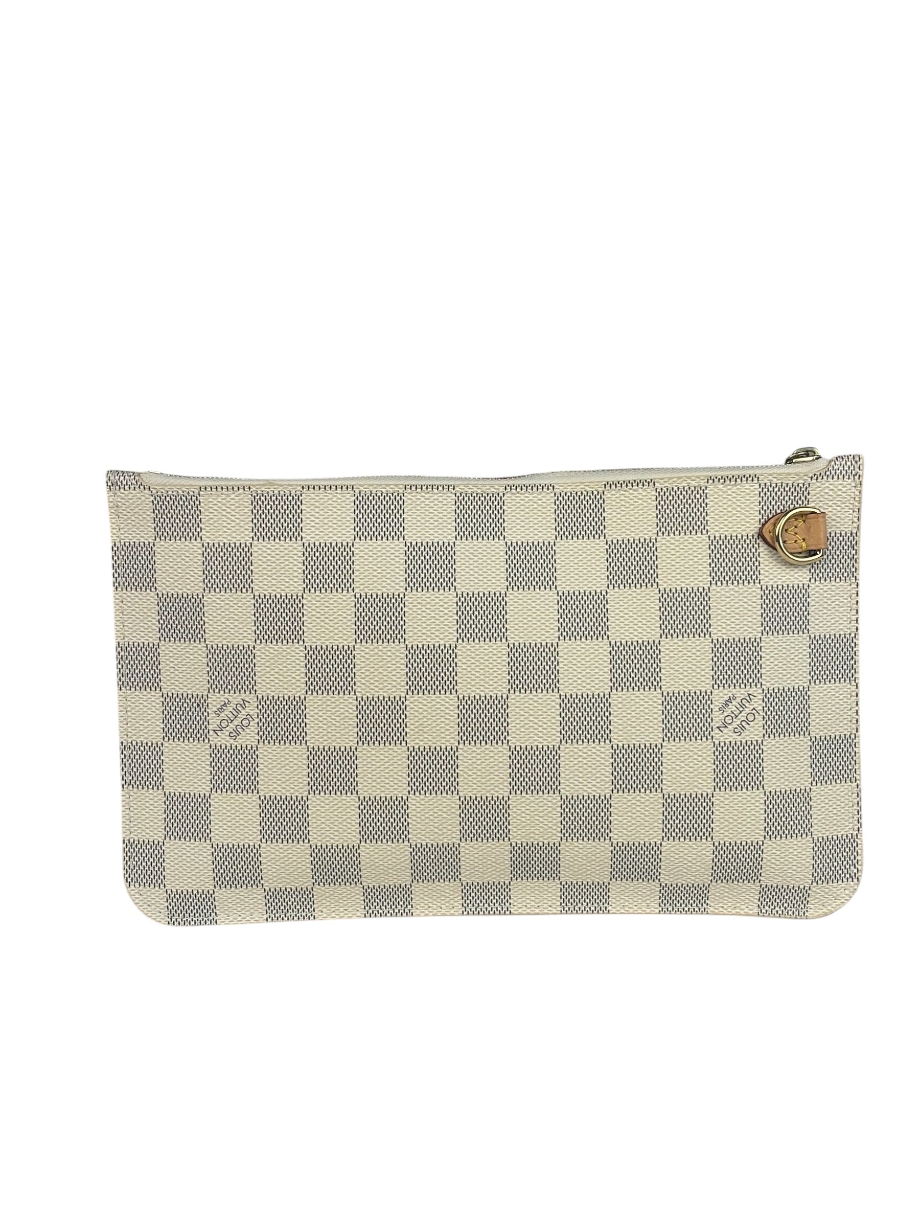 Louis Vuitton Damier Azur Neverfull Pouch