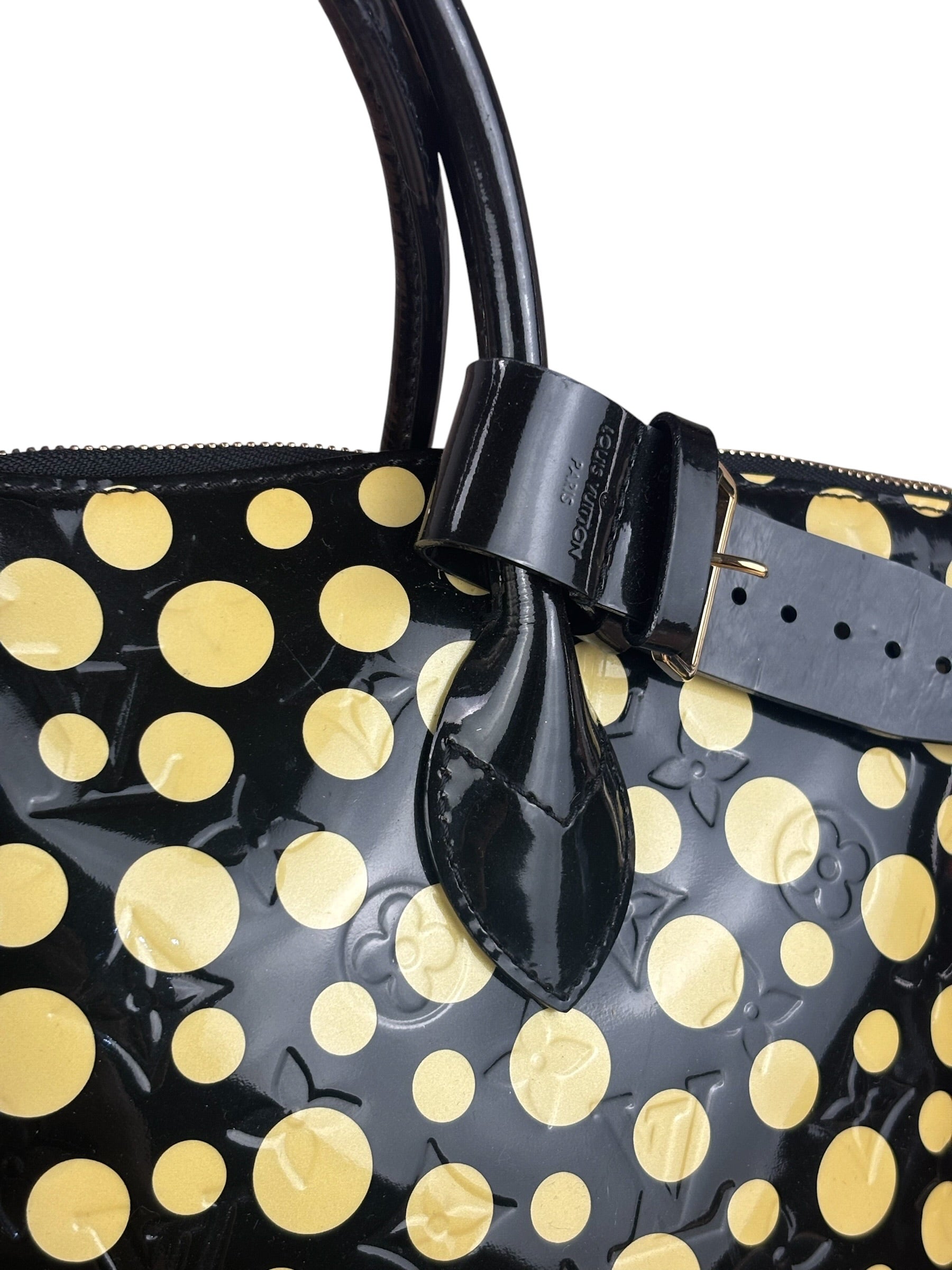 Louis Vuitton x Yayoi Kusama Infinity Dots Lockit Hand Bag MM