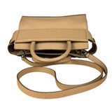 Givenchy Nude Brown Leather Mini Two-Way Handbag