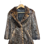 Fourrure Brown Mink Fur Coat