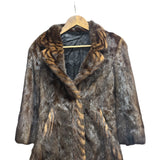Fourrure Brown Mink Fur Coat