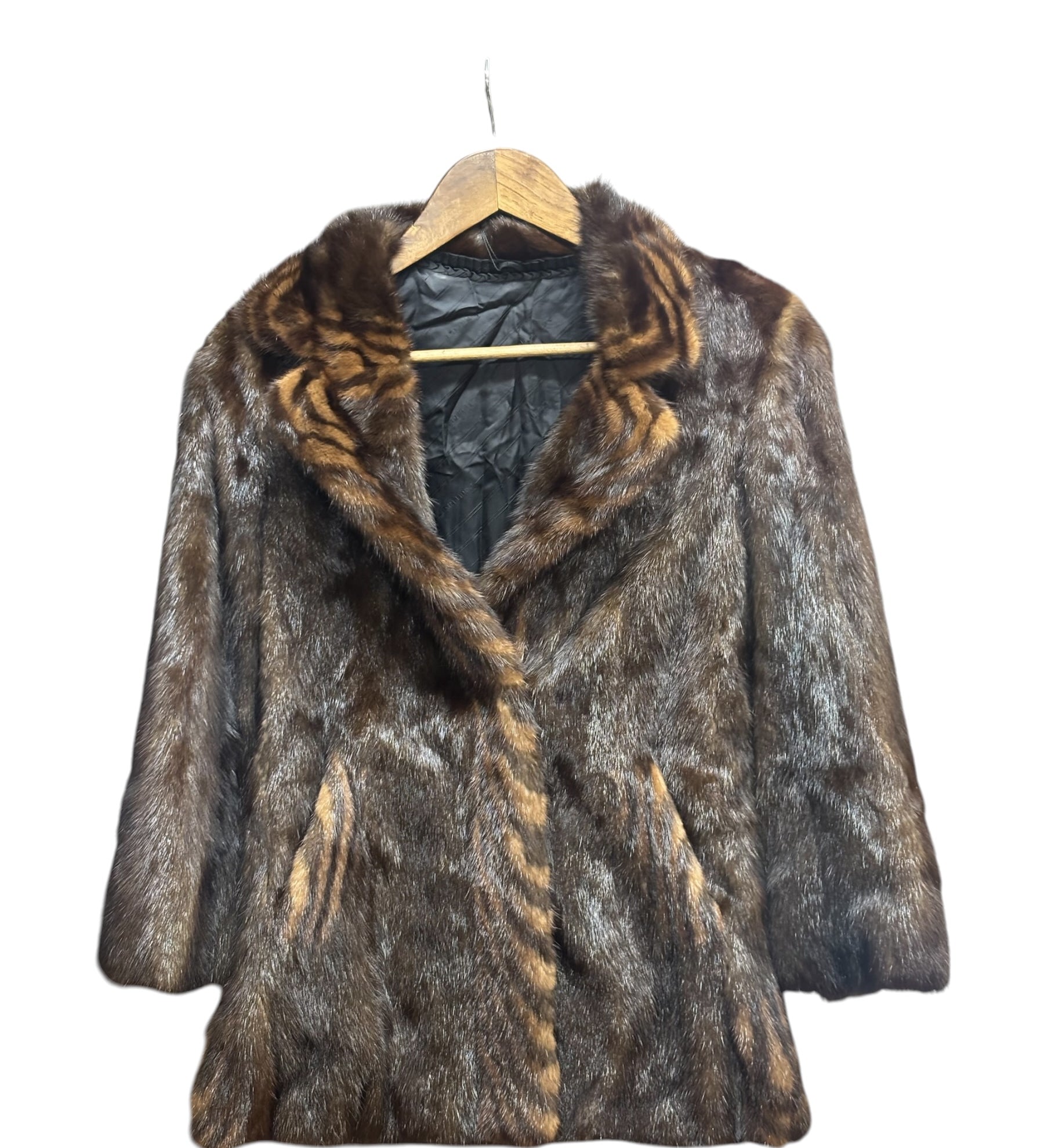 Fourrure Brown Mink Fur Coat