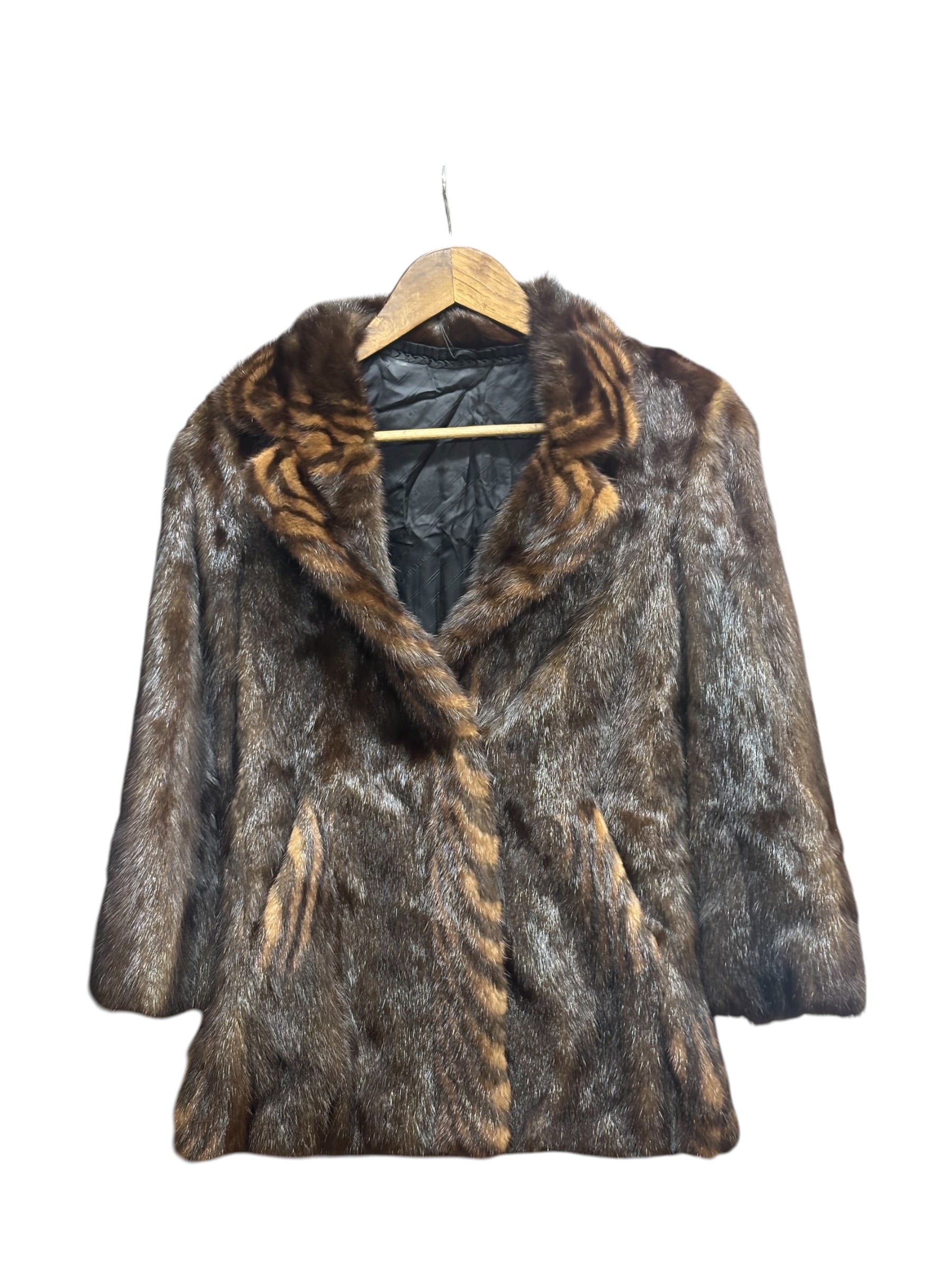 Fourrure Brown Mink Fur Coat
