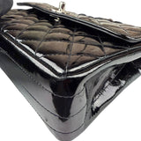 Chanel Vintage Black Leather In The Business Flap Handbag 1996