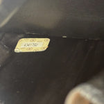 Chanel Vintage Black Leather CC Compact Wallet 1997