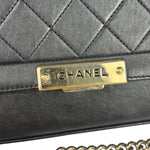 Chanel Black Leather Paris-Cuba Click Flap Bag 2017