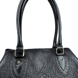 Fendi Black Leather Etniko Du Jour Shoulder Bag