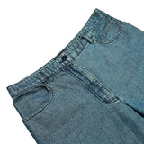 Chanel Dark Wash Logo Jean