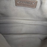 Chanel Bicolor Medium Leather Flap Bag Beige '08