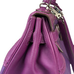 Hermes Kelly 35 Purple Ghillies Swift Togo Leather Handbag 2015