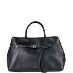 Manu Atelier Black Leather Le Cambon 35 Tote