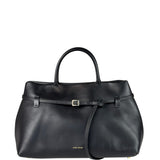 Manu Atelier Black Leather Le Cambon 35 Tote