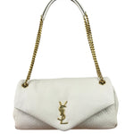 YSL Calypso Crema Soft Flap Bag