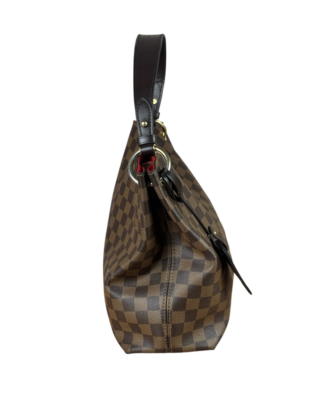 Louis Vuitton Damier Ebene Graceful Hobo Bag PM