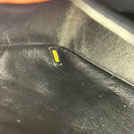 Chanel Black Caviar Leather Single Flap Bag '04