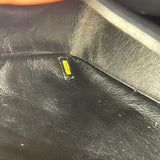 Chanel Black Caviar Leather Single Flap Bag '04