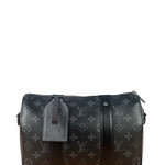 Louis Vuitton Black/Grey Monogram Eclipse City Keepall
