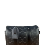 Louis Vuitton Black/Grey Monogram Eclipse City Keepall