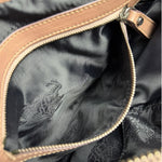 Burberry Purple Leather Ruffled Lowery Bag