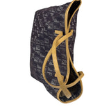 Fendi Purple Denim Roll Zucchino Tote