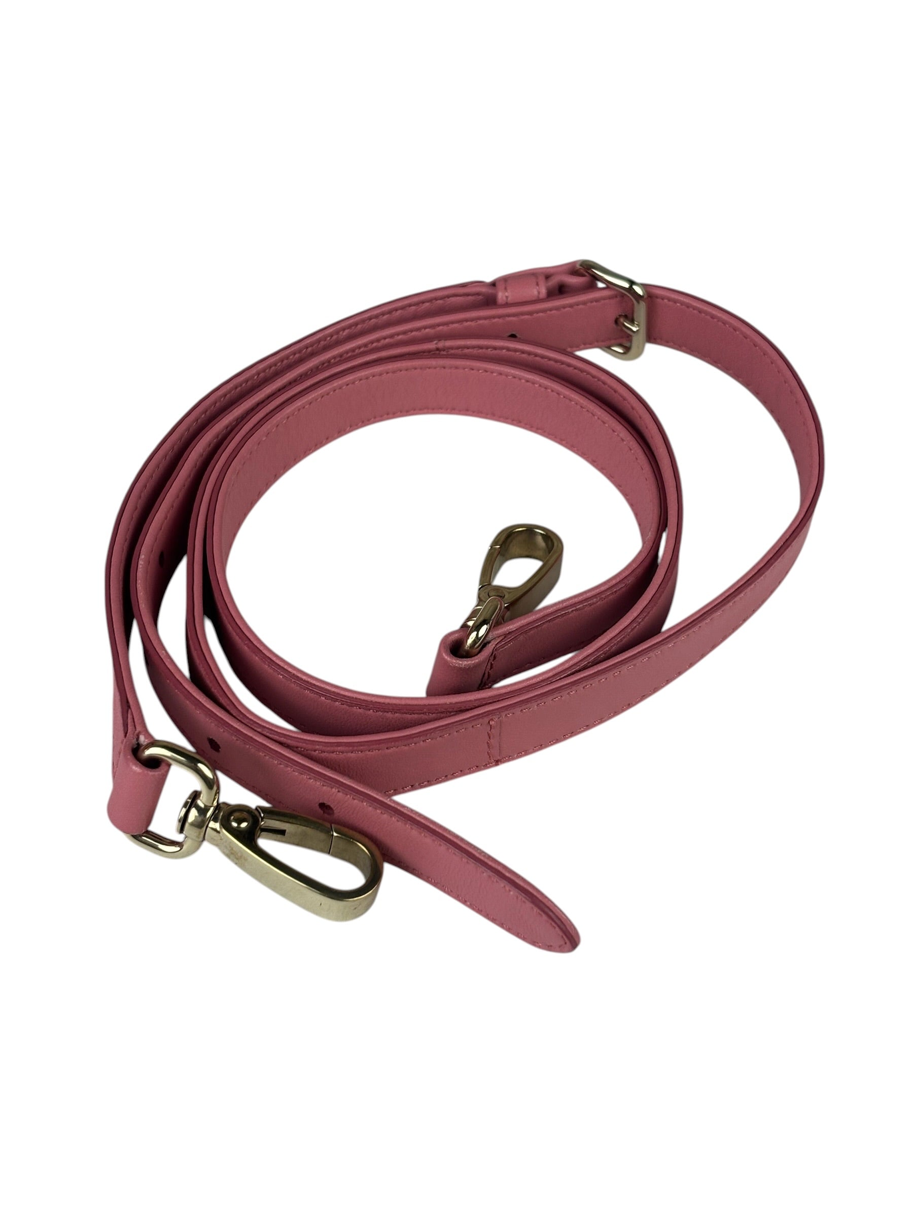 Miu Miu Pink Confidential Nappa Matelassè Leather Shoulder Bag