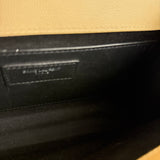 Saint Laurent Kate Grain De Poudre Chain Bag Beige